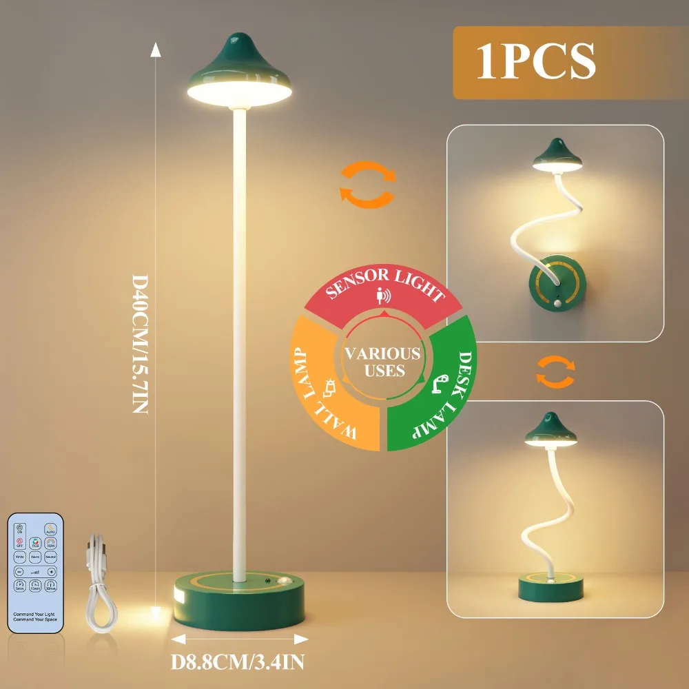 Wireless Design LED Motion-Sensing Lamp Touch Control LED Technology Touch-Charging Light Ambient Lighting Motion Sensing
Wireless Design LED Motion-Sensing Lamp Touch Control LED Technology Touch-Charging Light Ambient Lighting Motion Sensing