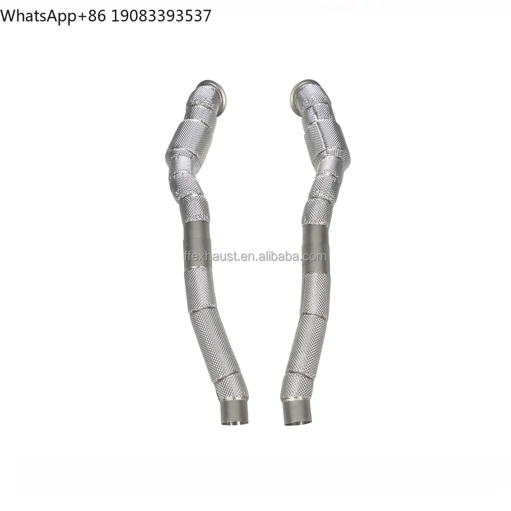 High Flow Exhaust Downpipe for Ferrari 812 Superfast/GTS/Competizione 6.5L V12 With Heat Shield Exhaust System
High Flow Exhaust Downpipe for Ferrari 812 Superfast/GTS/Competizione 6.5L V12 With Heat Shield Exhaust System
