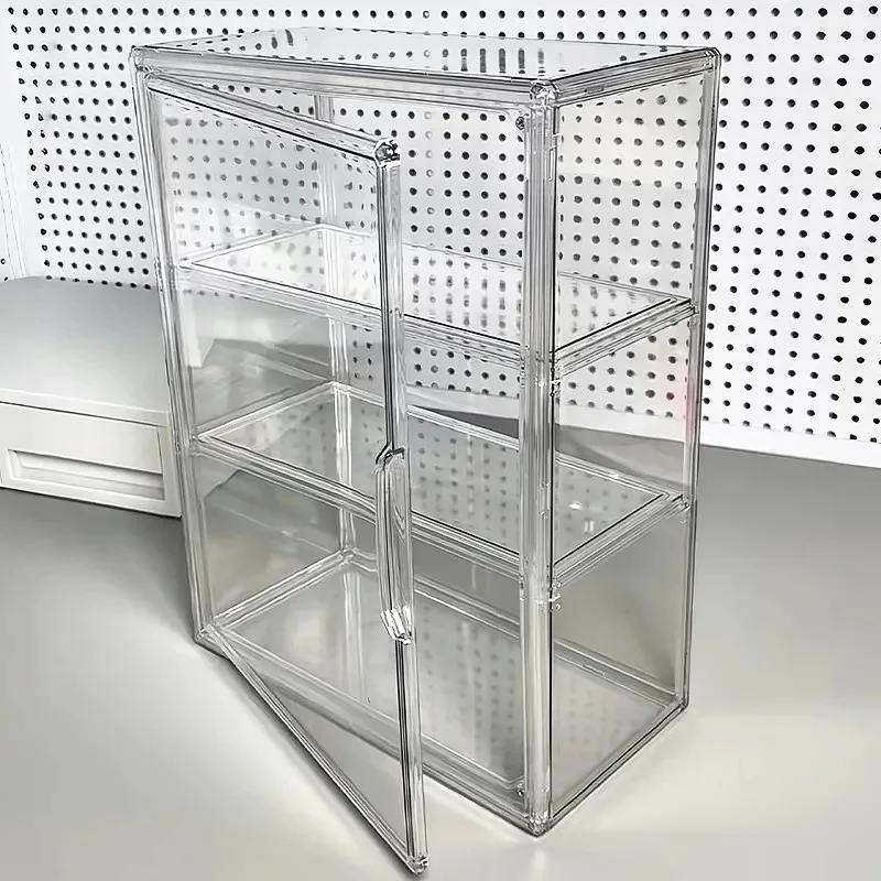 Acrylic Figures Desktop Storage Box Organizer Doll Storage Display Clear Plastic Dustproof Large Capacity Figure Display Cabinet
Acrylic Figures Desktop Storage Box Organizer Doll Storage Display Clear Plastic Dustproof Large Capacity Figure Display Cabinet