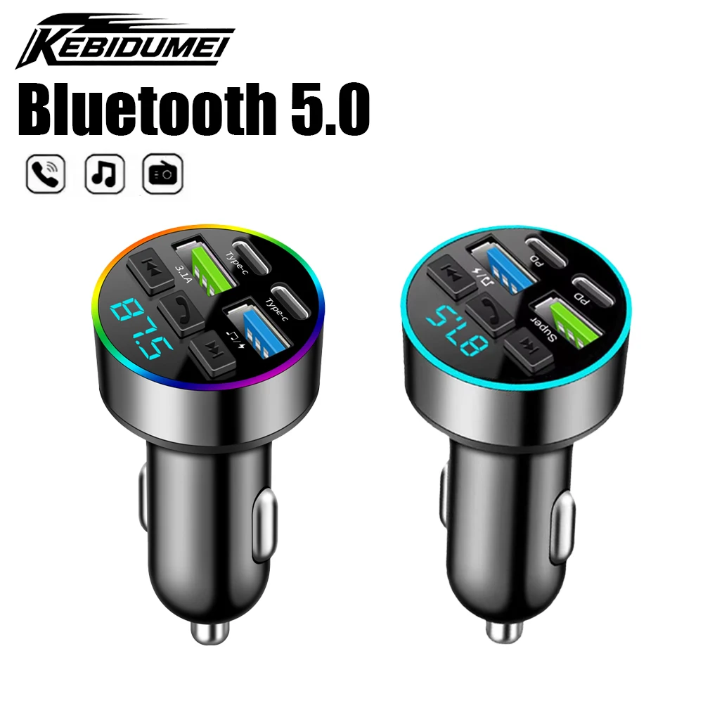 KEBIDUMEI автомобильный прикуриватель, двойной USB-адаптер для быстрой зарядки PD с окружающим освещением, Bluetooth MP3-плеер, автомобильные аксессуары
KEBIDUMEI автомобильный прикуриватель, двойной USB-адаптер для быстрой зарядки PD с окружающим освещением, Bluetooth MP3-плеер, автомобильные аксессуары
