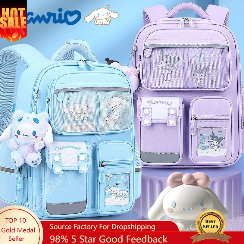 Sanrio Hello Kitty Schoolbag Teenager High-Quality Backpack Elementary School
Sanrio Hello Kitty Schoolbag Teenager High-Quality Backpack Elementary School