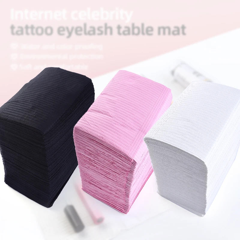125 pcs Disposable Eyelash Clean Pad Mat Tattoo Cleaning Foldable Table Pad Waterproof Tattoos Art Manicures Beauty Tools
125 pcs Disposable Eyelash Clean Pad Mat Tattoo Cleaning Foldable Table Pad Waterproof Tattoos Art Manicures Beauty Tools