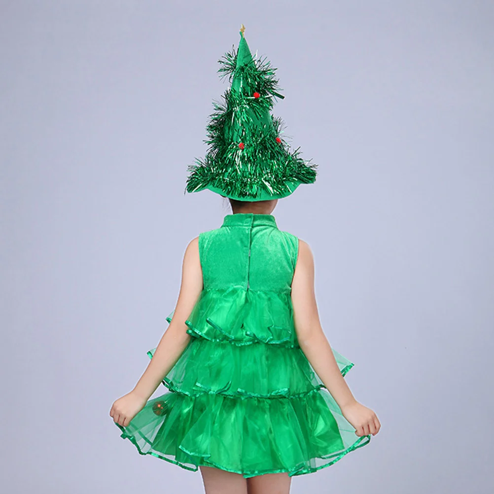 Christmas Tree Hat and Dress Show Costume Children Cartoon Performance Costumes
Christmas Tree Hat and Dress Show Costume Children Cartoon Performance Costumes