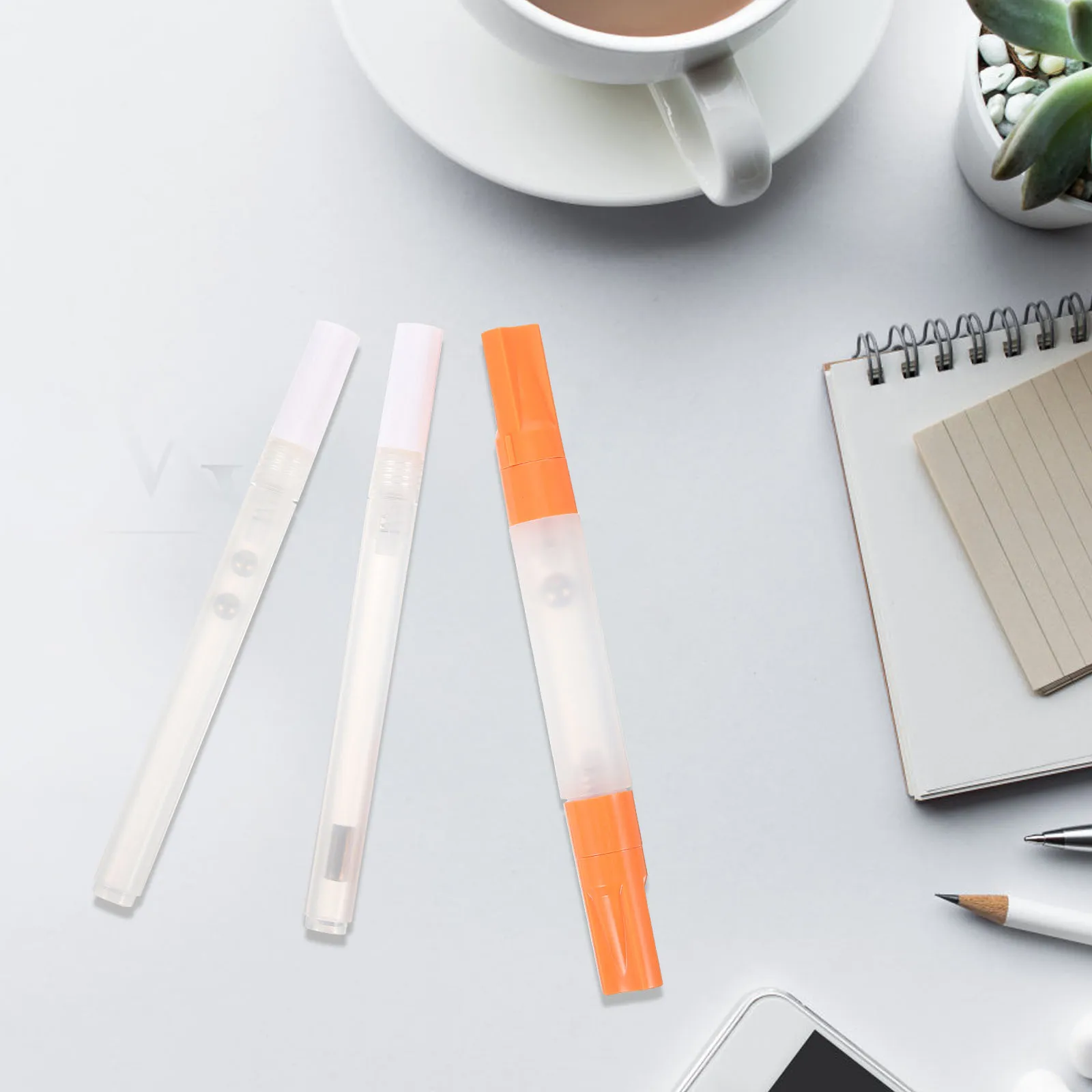 3pcs Refillable Paint Pen Empty Graffiti Markers 1 Double Head Orange 5 Slope Head 3mm 6 Micro Hole 0.5mm Portable Drawing Pens
3pcs Refillable Paint Pen Empty Graffiti Markers 1 Double Head Orange 5 Slope Head 3mm 6 Micro Hole 0.5mm Portable Drawing Pens