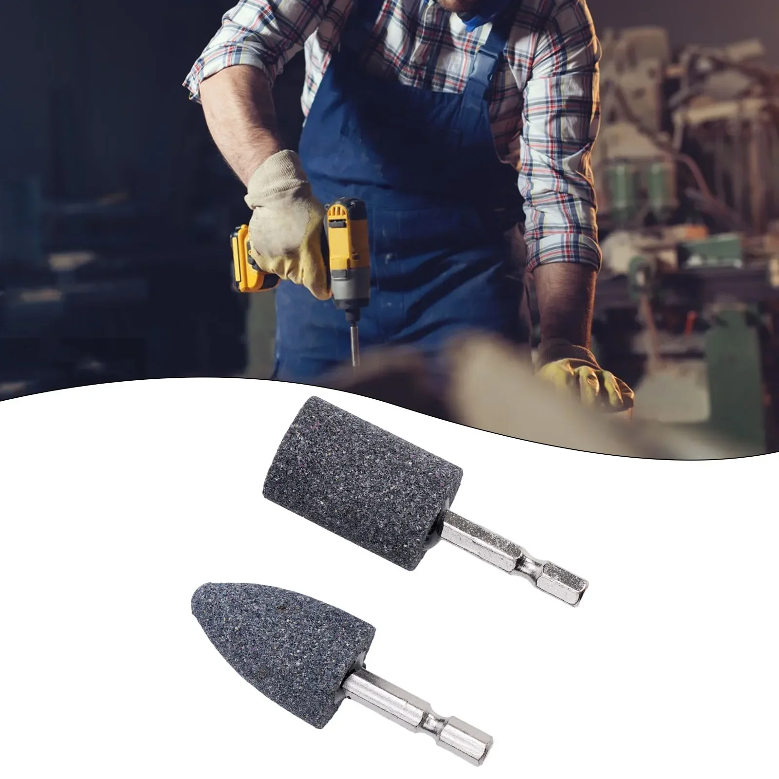 Tool Grinding Head 2x Practical Hexagonal Shank Portable 2pcs Brown CorundumCone Grinding Drill Grinding Wheel Hot Sale
Tool Grinding Head 2x Practical Hexagonal Shank Portable 2pcs Brown CorundumCone Grinding Drill Grinding Wheel Hot Sale