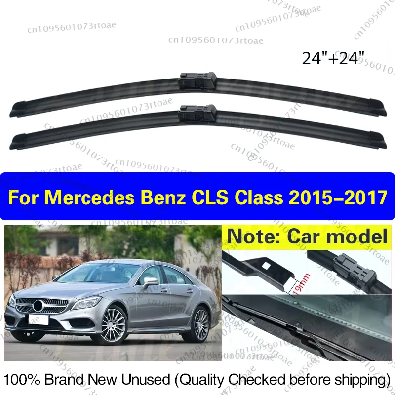 For Mercedes Benz CLS Class 2015 2016 2017 Car Wiper Blades Front Window Windshield Windscreen Clean Window Rain Brush 24"+24"
For Mercedes Benz CLS Class 2015 2016 2017 Car Wiper Blades Front Window Windshield Windscreen Clean Window Rain Brush 24"+24"