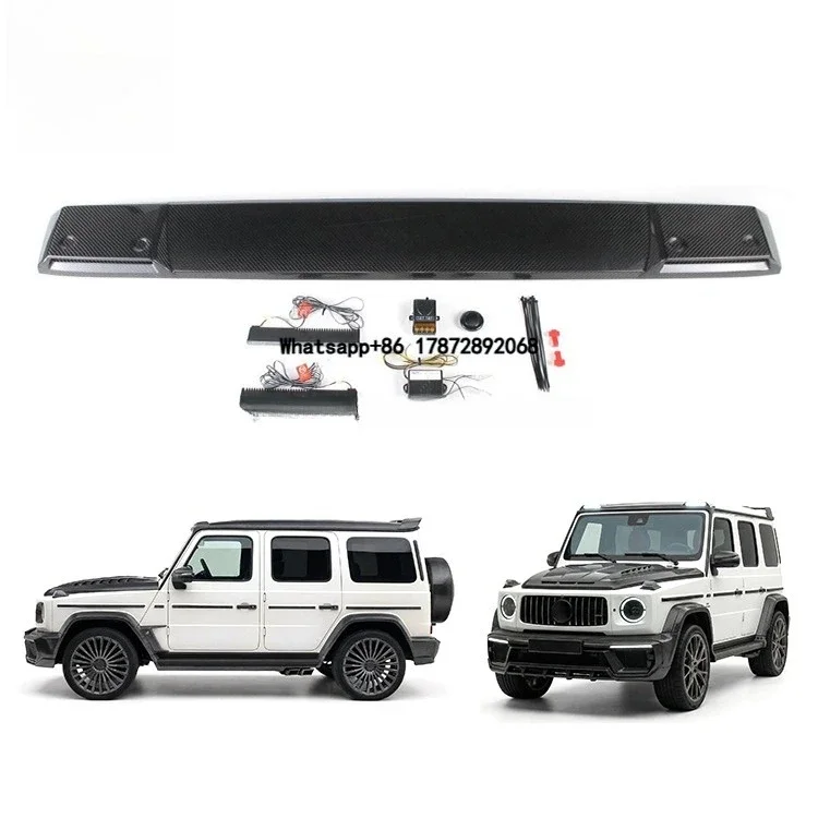 Auto Parts for G Class W464 Front Roof Spoiler Upgrade to B Style Carbon Fiber Front Roof Spoile Car Accessories
Auto Parts for G Class W464 Front Roof Spoiler Upgrade to B Style Carbon Fiber Front Roof Spoile Car Accessories