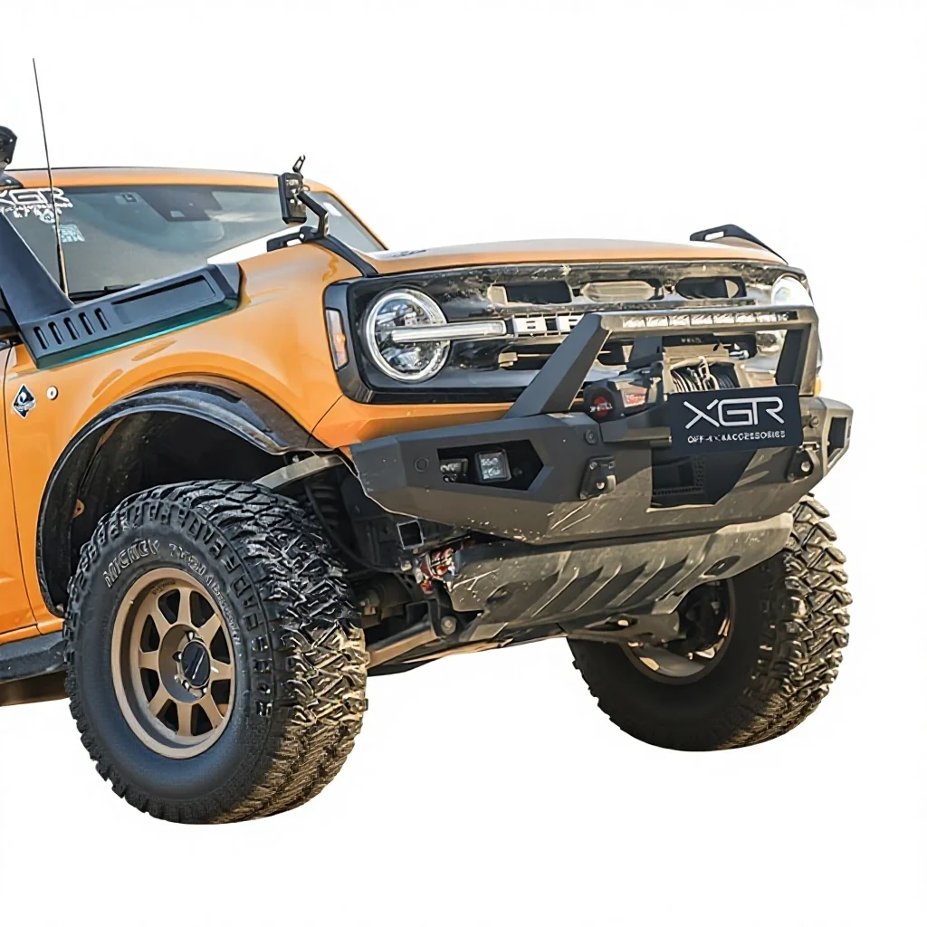 Steel Front Rear Bumper Bull Bar For 2023 For Bronco Off-road Anti-Collision Racing Grille Guard
Steel Front Rear Bumper Bull Bar For 2023 For Bronco Off-road Anti-Collision Racing Grille Guard