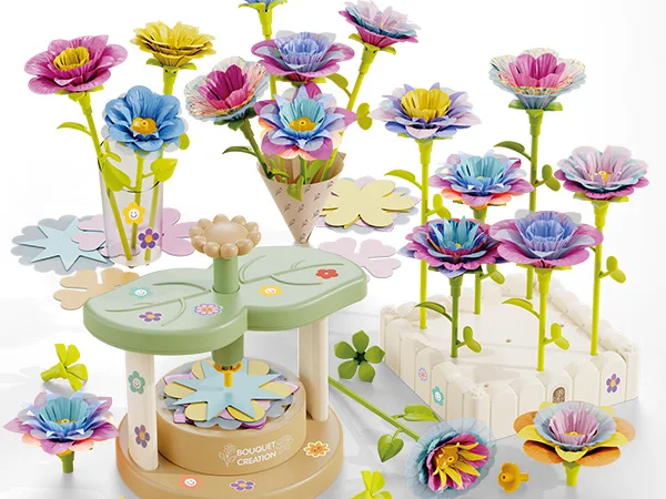 DIY Flower Making Machine Craft Toy for Kids Creative Handmade Art Gift
DIY Flower Making Machine Craft Toy for Kids Creative Handmade Art Gift