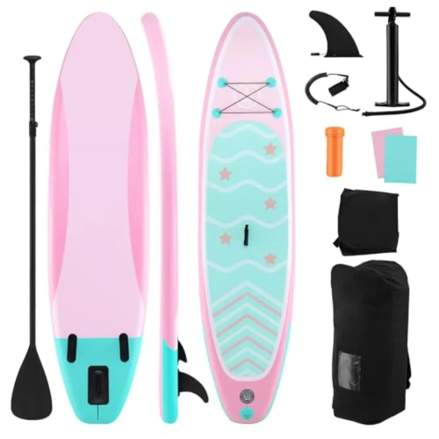 Inflatable Stand Up Paddle Board for outdoor water sports, durable PVC material, blue color, ultra-lightweight with all-in-one
Inflatable Stand Up Paddle Board for outdoor water sports, durable PVC material, blue color, ultra-lightweight with all-in-one