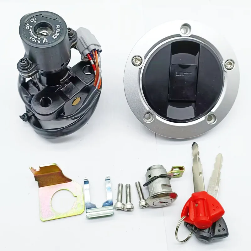 Ignition Switch Fuel Gas Cap Seat Lock Key ForSuzuki GSXR1000 2005-2018/GSXR750 2006-2018/GSXR600 2006/2007/2008/2009/2010-2018
Ignition Switch Fuel Gas Cap Seat Lock Key ForSuzuki GSXR1000 2005-2018/GSXR750 2006-2018/GSXR600 2006/2007/2008/2009/2010-2018