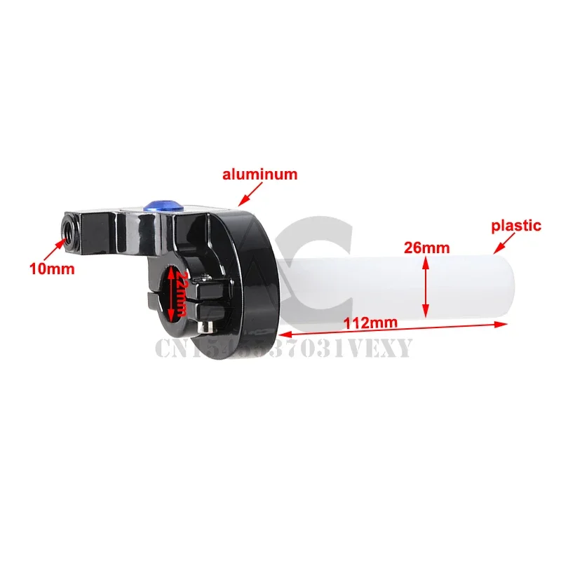 Motorcycle Accelerator Throttle Grip Quick Short Grip 22mm 7/8" Universal Parts Dirt Bike Motocross Accessories
Motorcycle Accelerator Throttle Grip Quick Short Grip 22mm 7/8" Universal Parts Dirt Bike Motocross Accessories