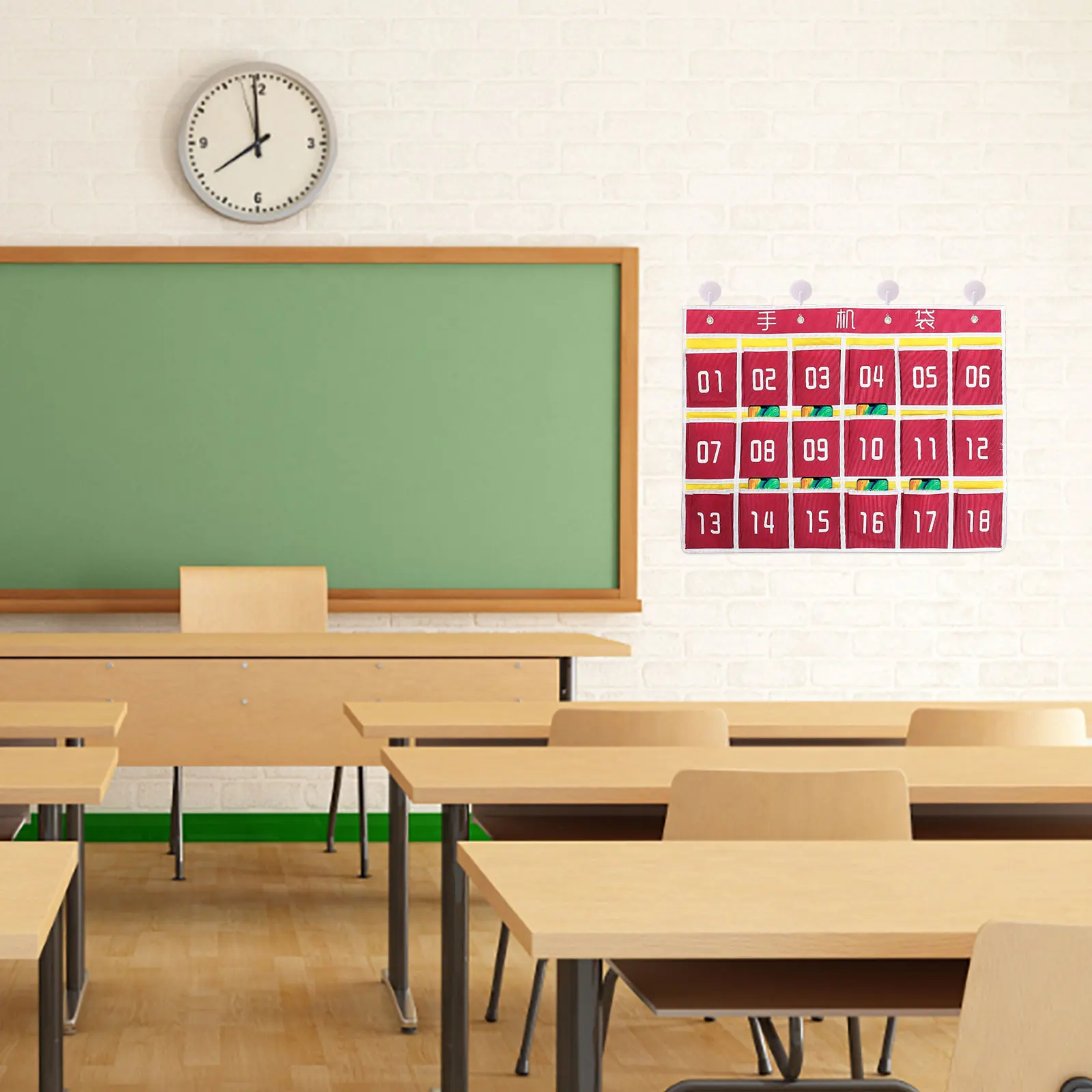 Wall Storage Bag Cell Phone Bin Classroom Holder for The Container Rooms Caddy Calculator Multifunction Collection
Wall Storage Bag Cell Phone Bin Classroom Holder for The Container Rooms Caddy Calculator Multifunction Collection