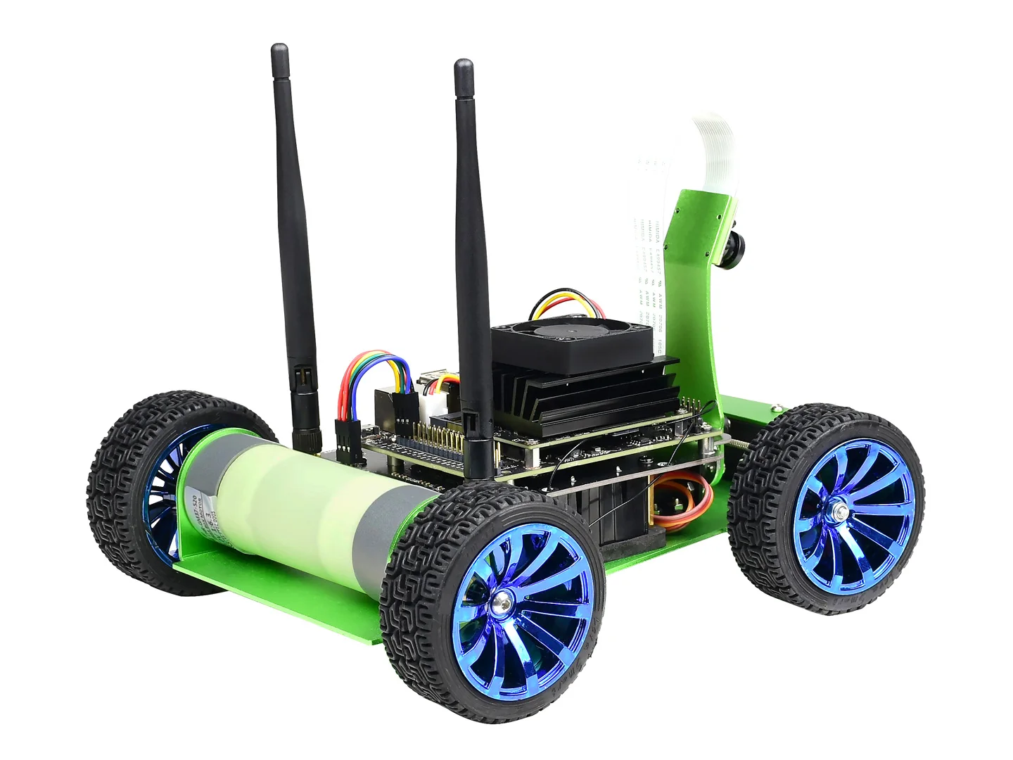 Комплект JetRacer AI Acce and Kit B, гоночный робот AI, питание от Jetson Nano, поставляется с комплектом Waveshare Jetson Nano Dev.
Комплект JetRacer AI Acce and Kit B, гоночный робот AI, питание от Jetson Nano, поставляется с комплектом Waveshare Jetson Nano Dev.