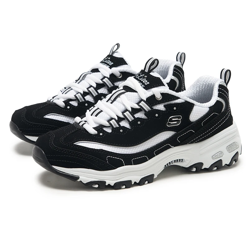 Женская спортивная обувь Skechers D'Lites 1.0, повседневная обувь с низким верхом, модная обувь в стиле ретро с толстой подошвой, обувь в стиле панда 11930-Bkw
Женская спортивная обувь Skechers D'Lites 1.0, повседневная обувь с низким верхом, модная обувь в стиле ретро с толстой подошвой, обувь в стиле панда 11930-Bkw