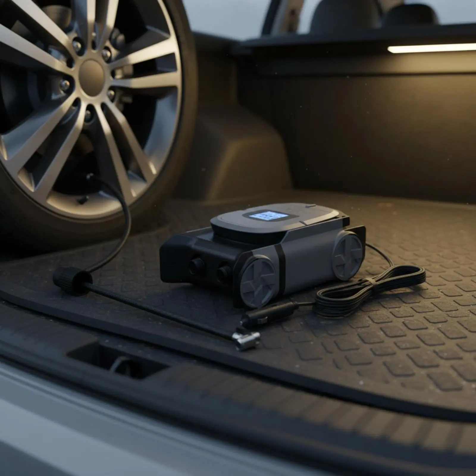 12V Air Compressor Car Power Portable Tire Inflator Portable Tire Pump Fast Inflation Vehicle Accessory Auto Shut Stop
12V Air Compressor Car Power Portable Tire Inflator Portable Tire Pump Fast Inflation Vehicle Accessory Auto Shut Stop