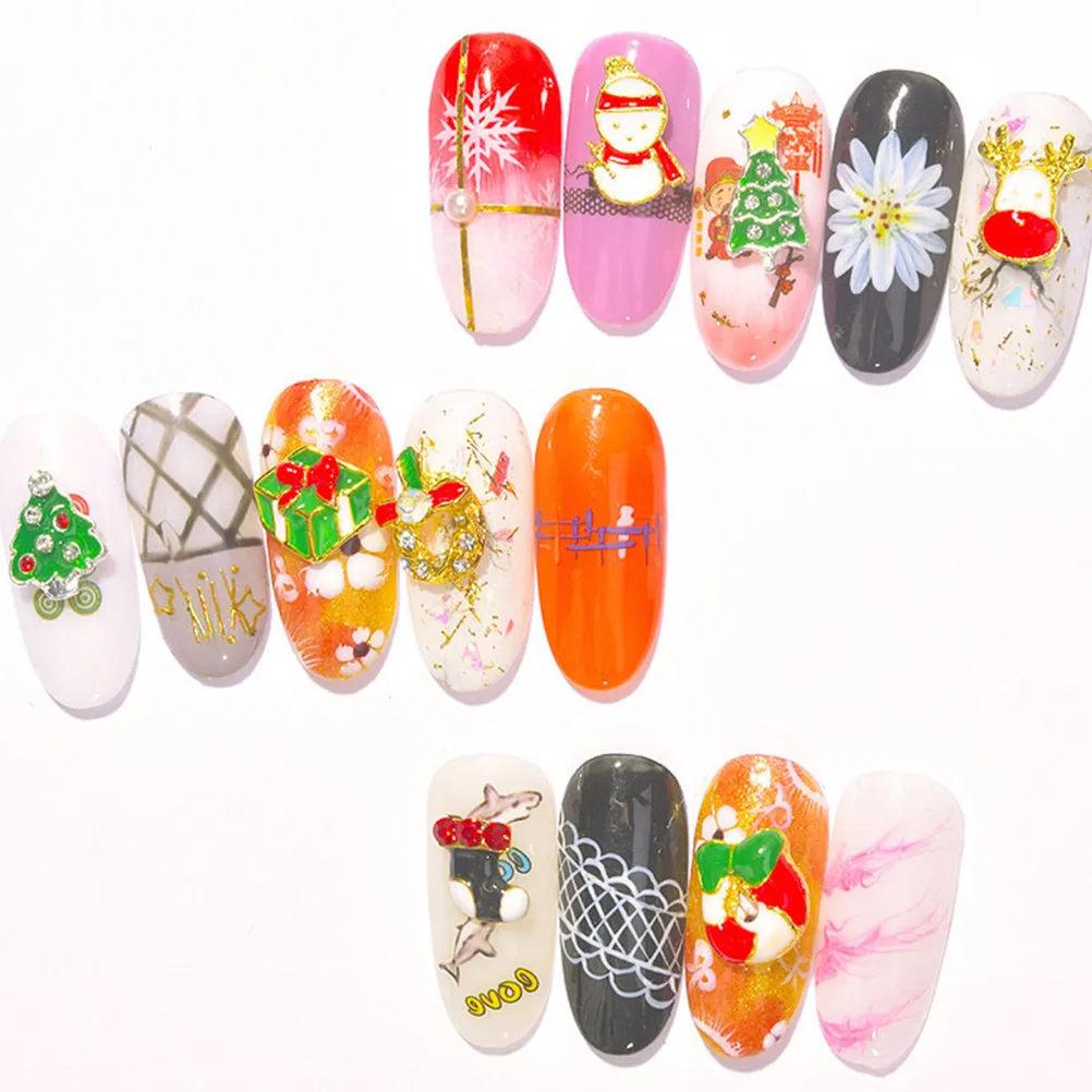 2pcs 2 Boxes Christmas Alloy Nail Art Stickers Xmas Manicure Decors DIY Accessories Nail Decoration Charms Jewelry Tools
2pcs 2 Boxes Christmas Alloy Nail Art Stickers Xmas Manicure Decors DIY Accessories Nail Decoration Charms Jewelry Tools