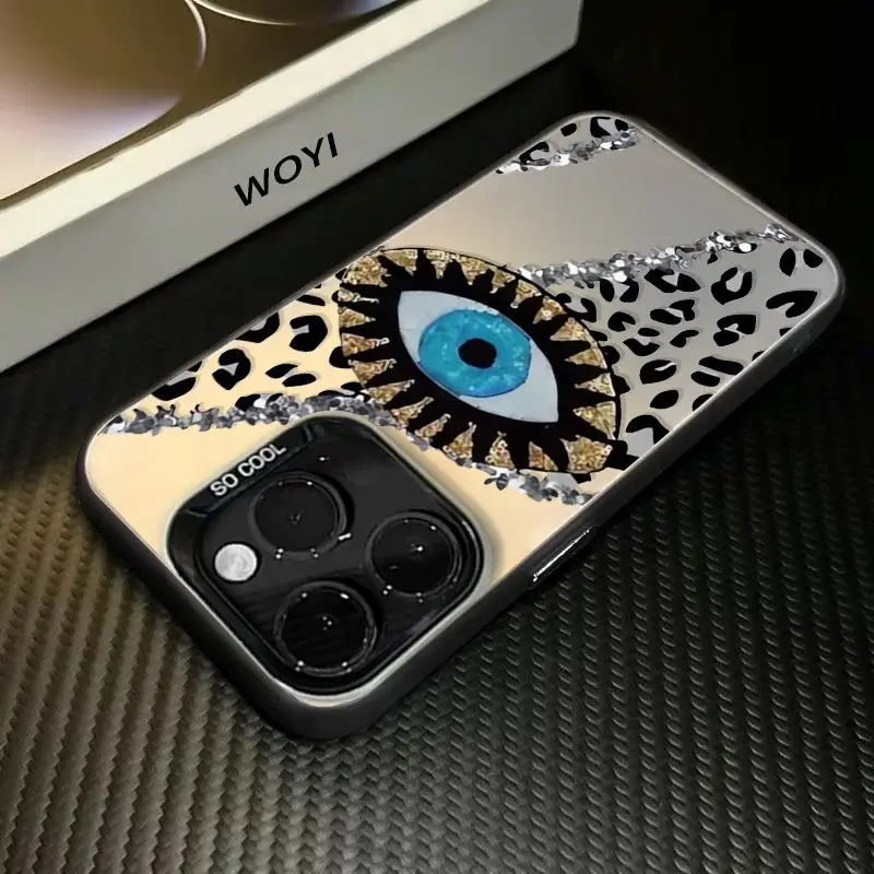 Leopard print big eye pattern phone case for iPhone 16 15 14 13 12 11 Pro/ Max/Plus shock-proof rear cover anti-fingerprint
Leopard print big eye pattern phone case for iPhone 16 15 14 13 12 11 Pro/ Max/Plus shock-proof rear cover anti-fingerprint