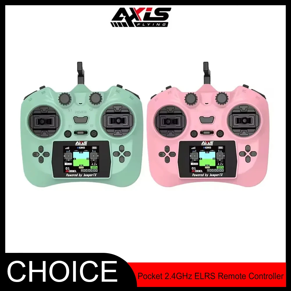 Axisflying Pocket 2.4GHz ELRS Hall Sensor RC Transmitter – HD Color Screen | 100mW | 12CH for Gimbals
Axisflying Pocket 2.4GHz ELRS Hall Sensor RC Transmitter – HD Color Screen | 100mW | 12CH for Gimbals