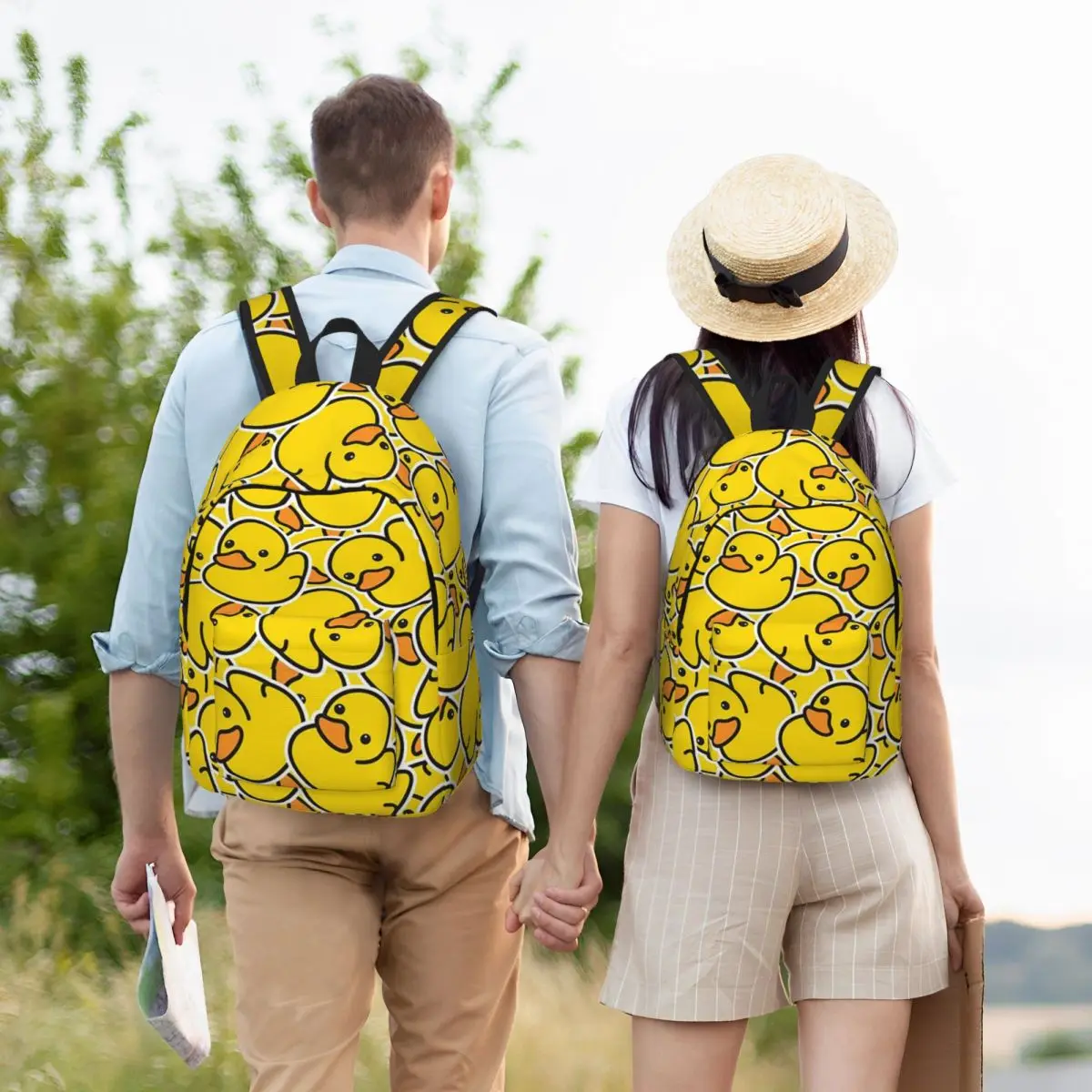 Yellow Bathtime Rubber Ducks Pattern Student Backpack School Bag Hiking Travel Daypack for Men Women Bookbag Shoulder Bags
Yellow Bathtime Rubber Ducks Pattern Student Backpack School Bag Hiking Travel Daypack for Men Women Bookbag Shoulder Bags