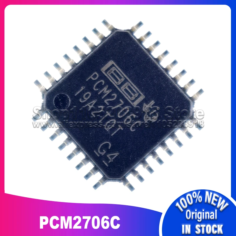2 ~ 20 шт./лот PCM2706C PCM2706CPJT PCM2706CPJTR TQFP32 100% новый спотовый запас
2 ~ 20 шт./лот PCM2706C PCM2706CPJT PCM2706CPJTR TQFP32 100% новый спотовый запас