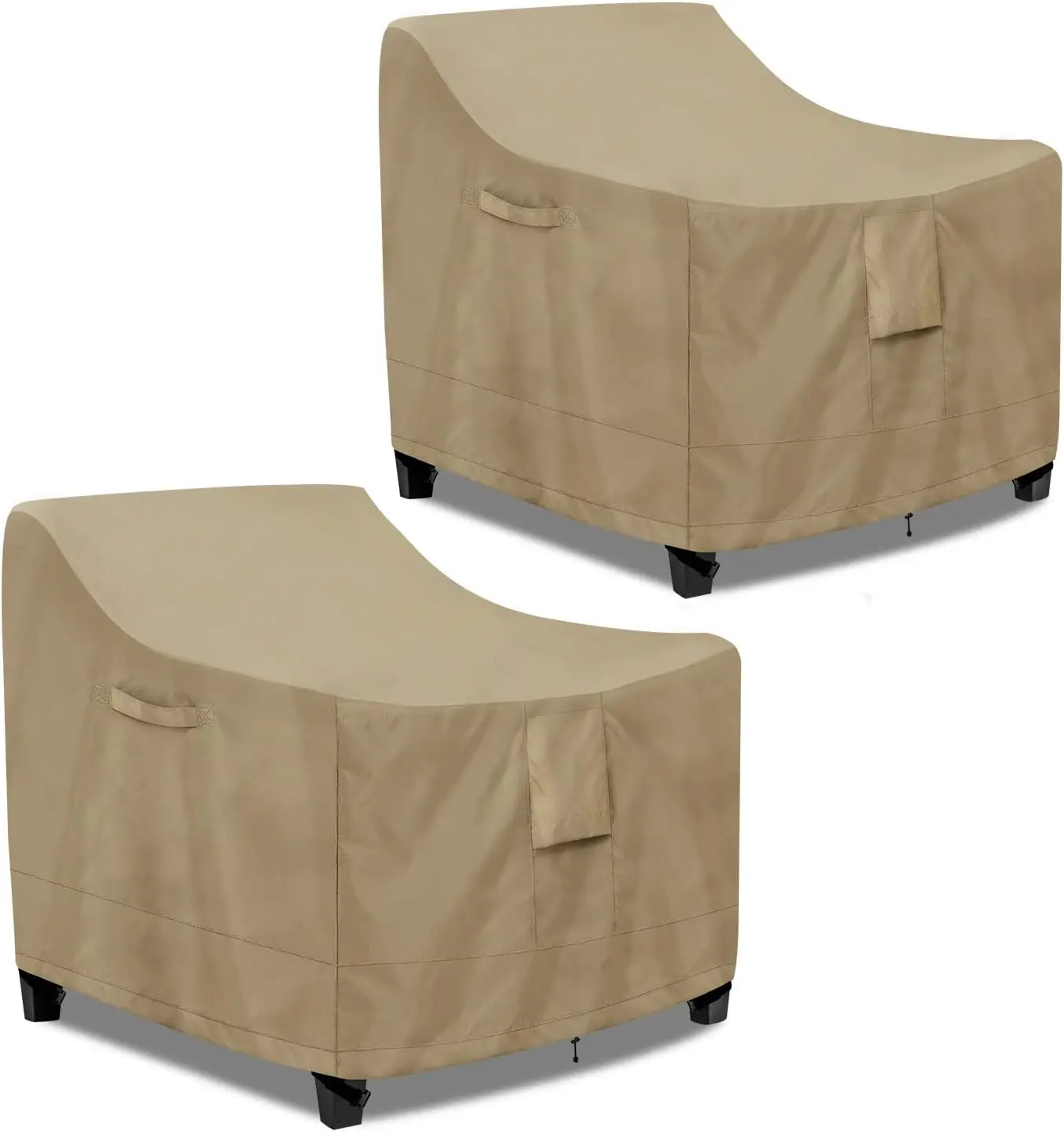 Waterproof Outdoor Chair Covers 2 Pack for Patio Furniture with Air Vent and Padded Handles, Fits up to 32Wx37Dx36H Inches
Waterproof Outdoor Chair Covers 2 Pack for Patio Furniture with Air Vent and Padded Handles, Fits up to 32Wx37Dx36H Inches