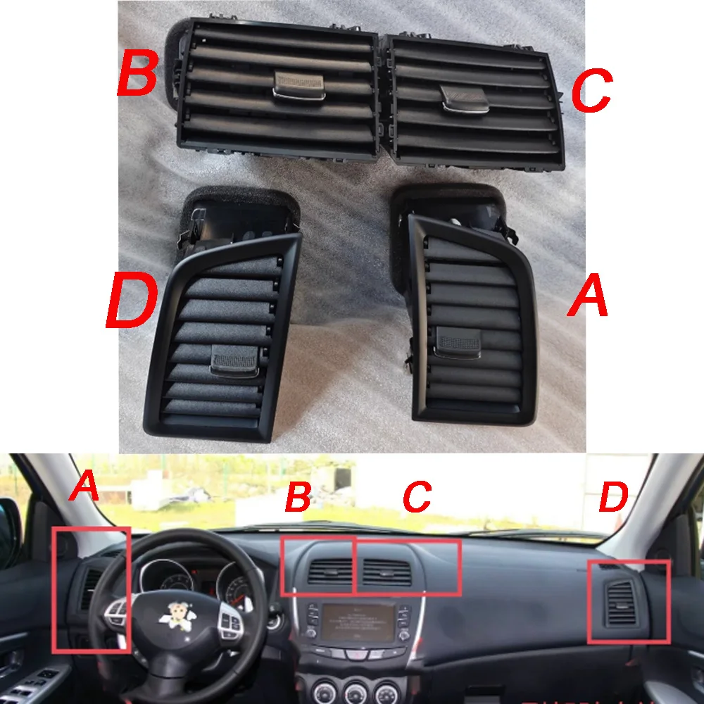 Fit for Mitsubishi ASX 2011-2017 Car Dashboard Air Conditioning Vent Central Heating and Cooling Grille Vent Accessories
Fit for Mitsubishi ASX 2011-2017 Car Dashboard Air Conditioning Vent Central Heating and Cooling Grille Vent Accessories
