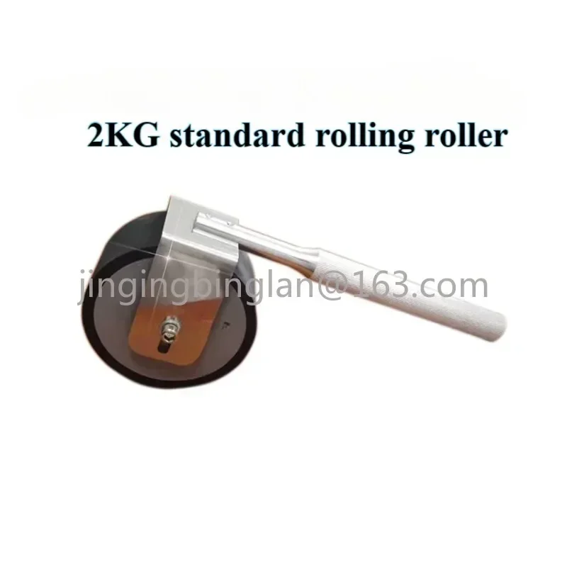 2KG Standard Roller Manual Adhesive Test, Adhesion Tester Rolling Wheel Tape Holding Force Tester Press Roll
2KG Standard Roller Manual Adhesive Test, Adhesion Tester Rolling Wheel Tape Holding Force Tester Press Roll