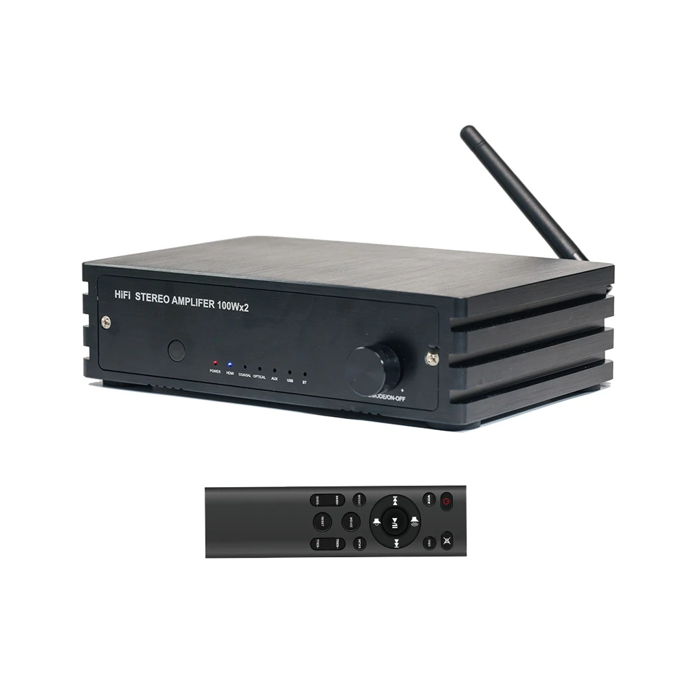 Samtronic Mini Amplifier BT V5.0 Stereo/DAC Receiver New Digital Amplifier SM-615
Samtronic Mini Amplifier BT V5.0 Stereo/DAC Receiver New Digital Amplifier SM-615
