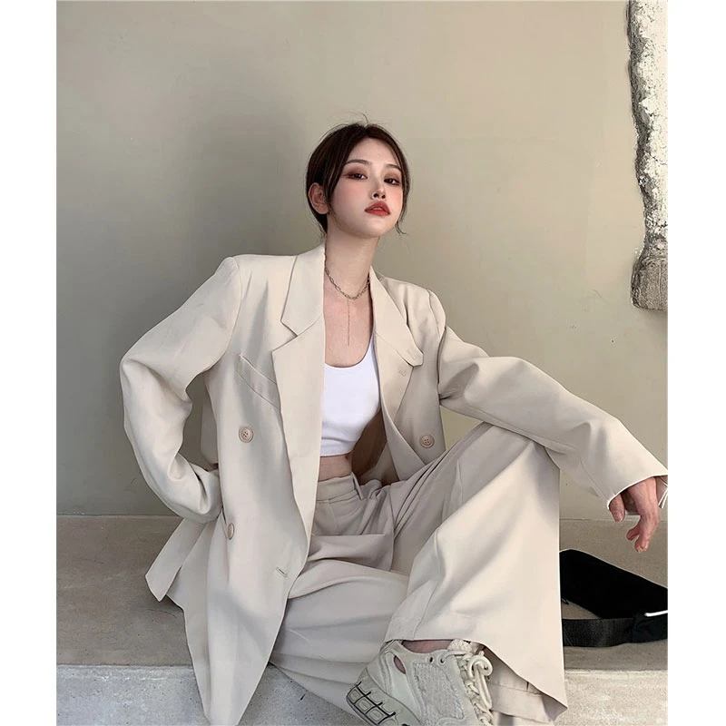2024 Korean Style Jacket Suit Two Pieces Set for Women Office Ladies Blazer and Pants Trousers Spring Clothing Y2k Clothes
2024 Korean Style Jacket Suit Two Pieces Set for Women Office Ladies Blazer and Pants Trousers Spring Clothing Y2k Clothes