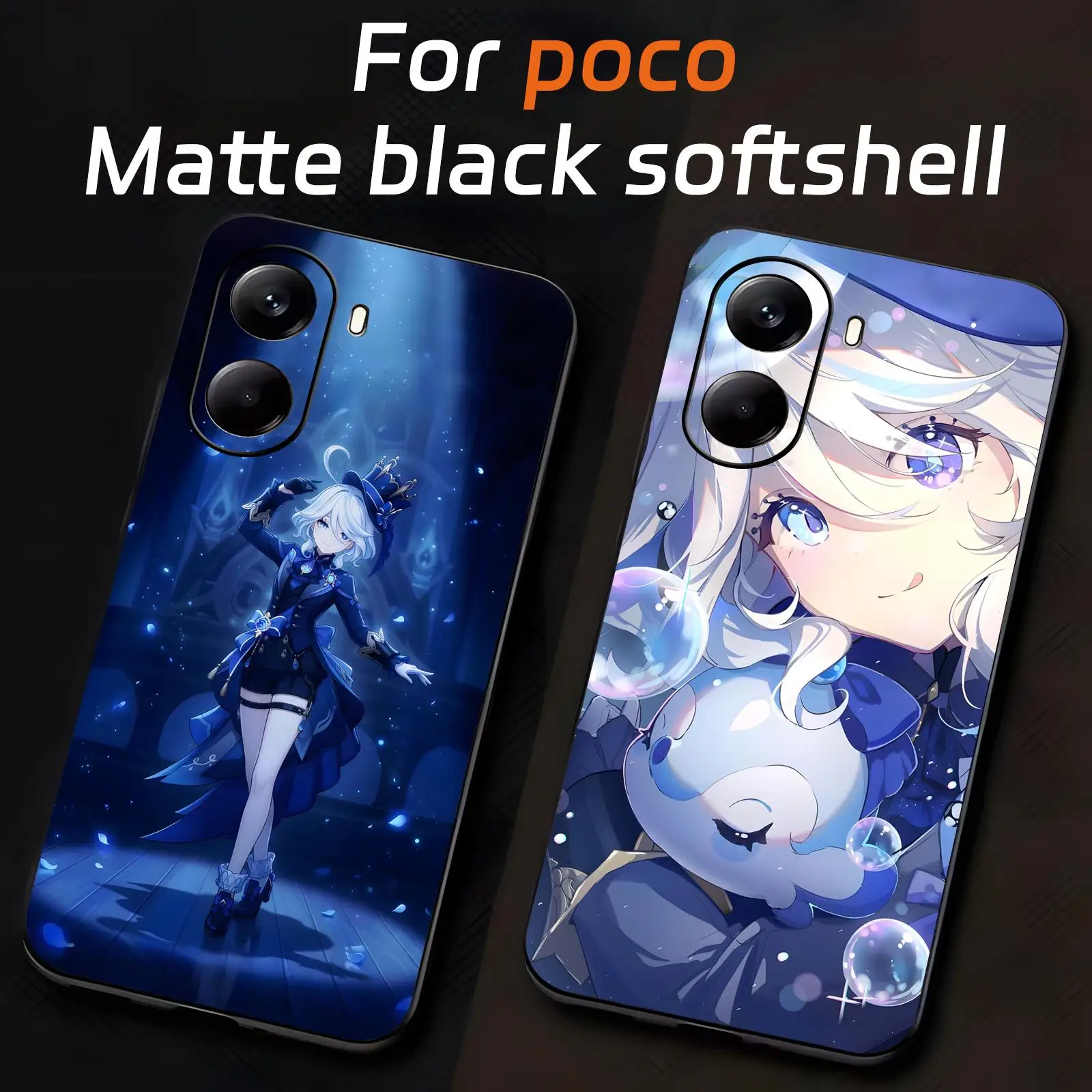 Genshin Impact Furrina Phone Case For Xiaomi POCO M7 M6 M5 X7 X6 X5 F7 F6 F5 Pro 5G Soft black Shockproof Cover
Genshin Impact Furrina Phone Case For Xiaomi POCO M7 M6 M5 X7 X6 X5 F7 F6 F5 Pro 5G Soft black Shockproof Cover