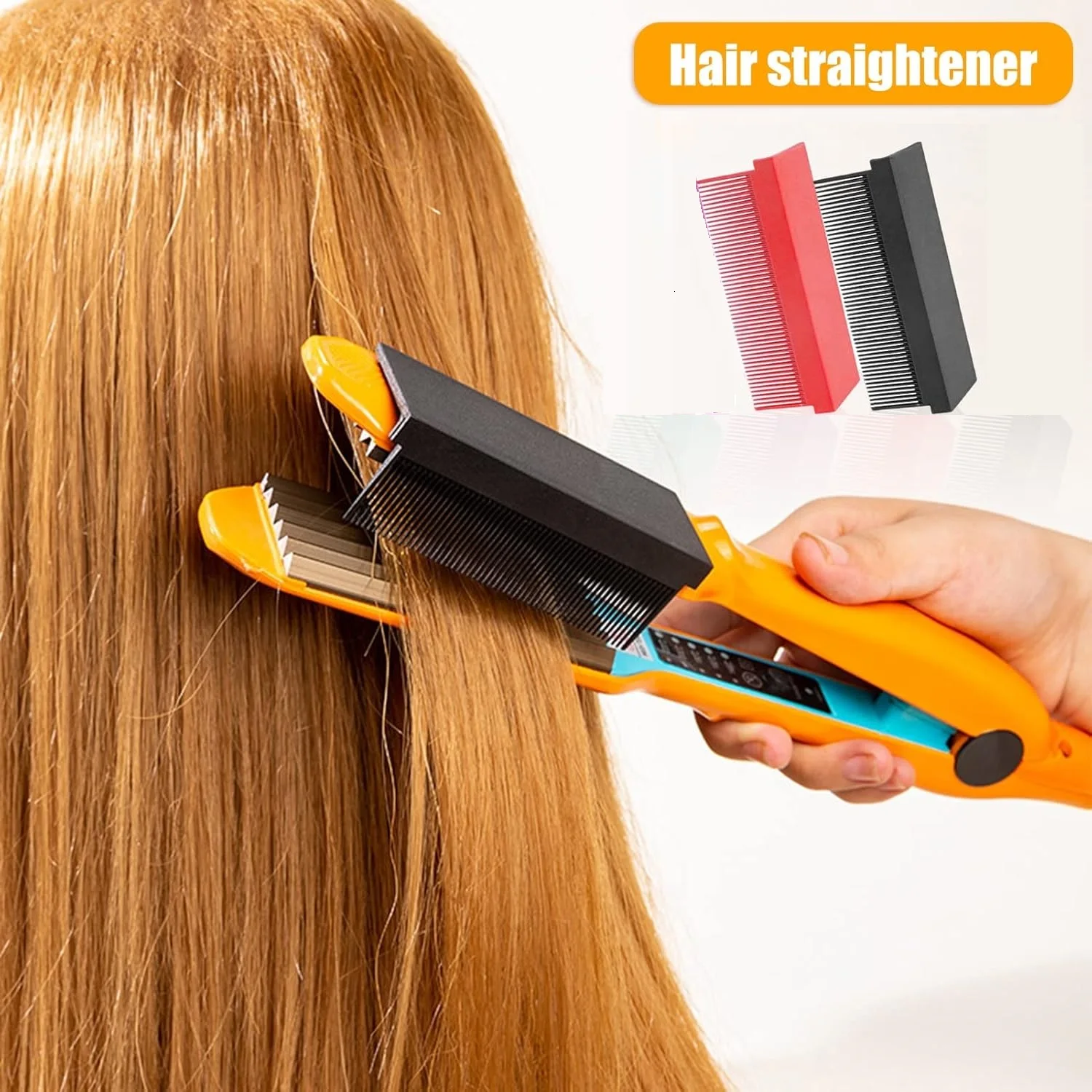 Women Combs Accessories Fit Hair Straightening Flat Iron Compact Hair Styling Tool Barber Straightening Comb Attachment for Hair
Women Combs Accessories Fit Hair Straightening Flat Iron Compact Hair Styling Tool Barber Straightening Comb Attachment for Hair