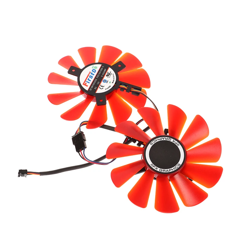 New 1 Pair 87MM Diameter RX-570 RX-580- FDC10U12S9-C For RX570 RX580 Video Graphics Cards Cooling As Replacement Fan 
New 1 Pair 87MM Diameter RX-570 RX-580- FDC10U12S9-C For RX570 RX580 Video Graphics Cards Cooling As Replacement Fan