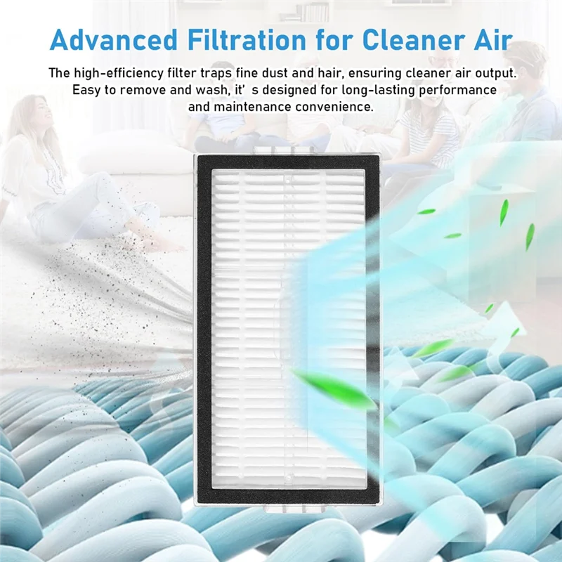 Набор аксессуаров ABMI для пылесоса Roborock Saros 10R, запасная часть, основная щетка, салфетки, мешки для пыли, боковые щетки, фильтры
Набор аксессуаров ABMI для пылесоса Roborock Saros 10R, запасная часть, основная щетка, салфетки, мешки для пыли, боковые щетки, фильтры