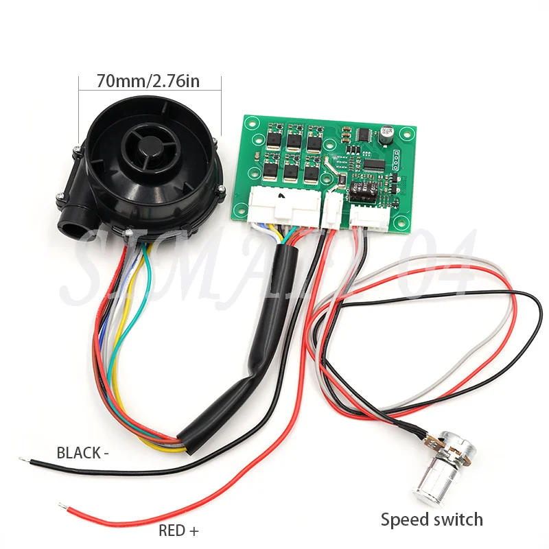 70mm Brushless Air Blower DC 12V/24V Centrifugal Fan, high pressure For Air Cushion Machine,air pump,turbo fan,centrifugal fan
70mm Brushless Air Blower DC 12V/24V Centrifugal Fan, high pressure For Air Cushion Machine,air pump,turbo fan,centrifugal fan