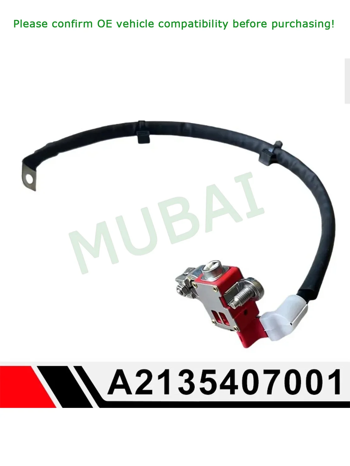 A2135407001 ASES Factory Battery Positive Fuse Cable Accessories For Mercedes Benz W213 GLC 350e,
A2135407001 ASES Factory Battery Positive Fuse Cable Accessories For Mercedes Benz W213 GLC 350e,