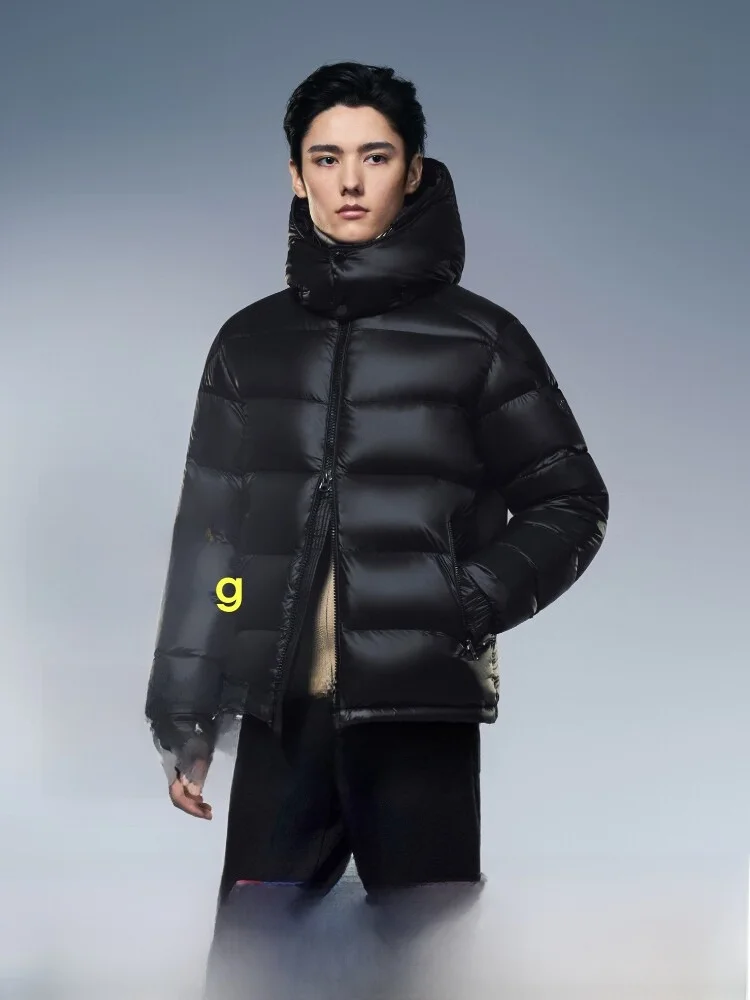 Boys Short Puffer Jacket down Feather Warm Inner Heat Storage Technology Winter New Style BOSIDENG Wave Design Nylon Fabric
Boys Short Puffer Jacket down Feather Warm Inner Heat Storage Technology Winter New Style BOSIDENG Wave Design Nylon Fabric