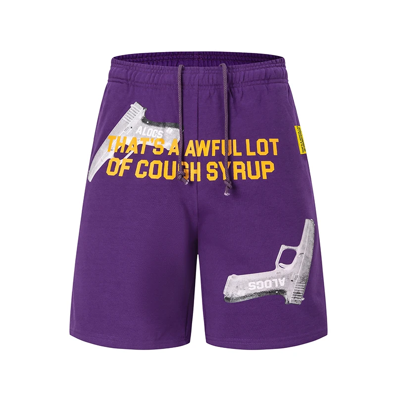 2026 Summer That's A Awful Lot of Cough Syrup Shorts High Street Trendy Print Gun Letter Casual Fashion Shorts Male Female
2026 Summer That's A Awful Lot of Cough Syrup Shorts High Street Trendy Print Gun Letter Casual Fashion Shorts Male Female