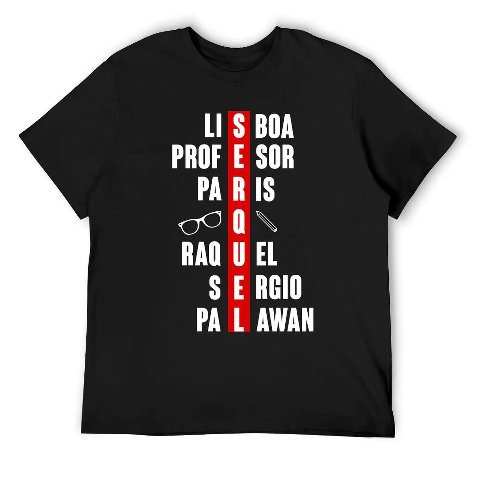 SERQUEL LETTERING BLACK T-Shirt kawaii clothes shirts graphic vintage t shirt men
SERQUEL LETTERING BLACK T-Shirt kawaii clothes shirts graphic vintage t shirt men