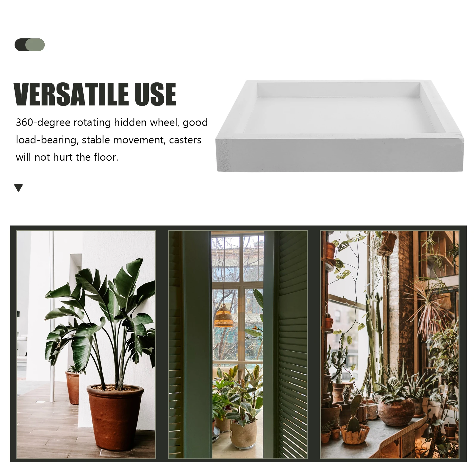 Square Cement Planter Tray Potted Plate Thicken Plastic Leakproof Balcony Garden Indoor Heavy Bearing Lightweight Anti Slip
Square Cement Planter Tray Potted Plate Thicken Plastic Leakproof Balcony Garden Indoor Heavy Bearing Lightweight Anti Slip