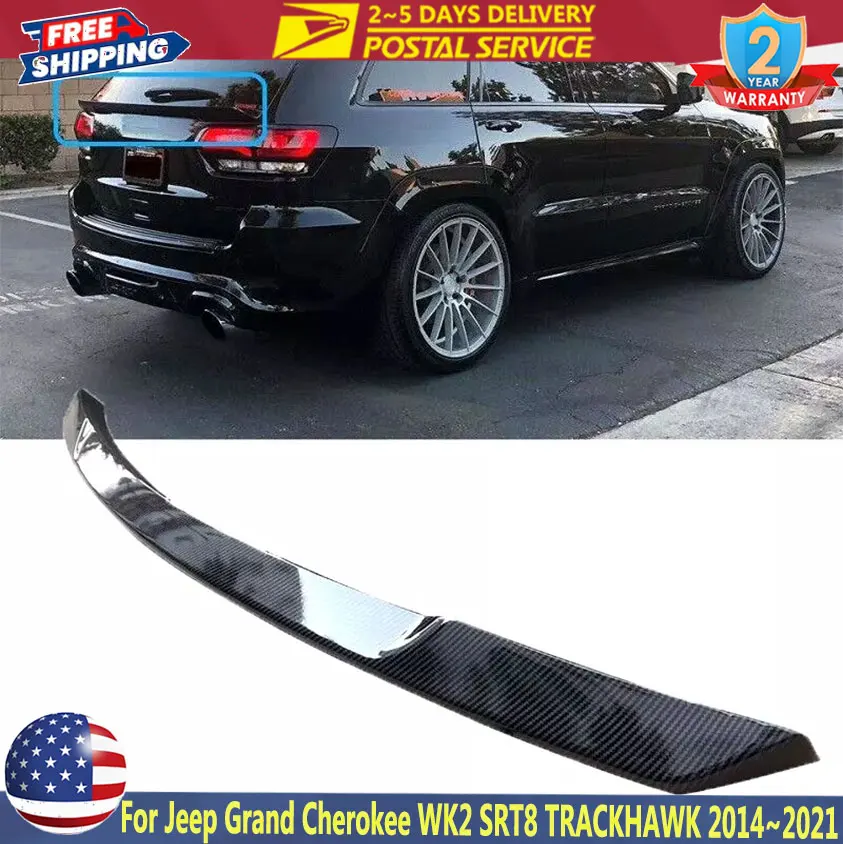 Заднее крыло из углеродного волокна для Jeep Grand Cherokee WK2 SRT8 TRACKHAWK 2014 ~ 2021 Задний средний спойлер Крыло Автомобильные спойлеры 2020
Заднее крыло из углеродного волокна для Jeep Grand Cherokee WK2 SRT8 TRACKHAWK 2014 ~ 2021 Задний средний спойлер Крыло Автомобильные спойлеры 2020