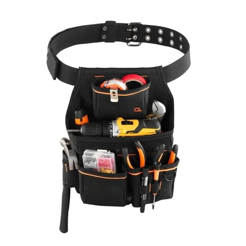 Tool Pouch with Belt, 14 Pockets Professional Tool Belt Pouch for Men, Heavy Duty Detachable Adjustable Utility Work Bag for Electrician, Carpenter, Construction, Adjusts Waist 32 to 50 Inches
Tool Pouch with Belt, 14 Pockets Professional Tool Belt Pouch for Men, Heavy Duty Detachable Adjustable Utility Work Bag for Electrician, Carpenter, Construction, Adjusts Waist 32 to 50 Inches