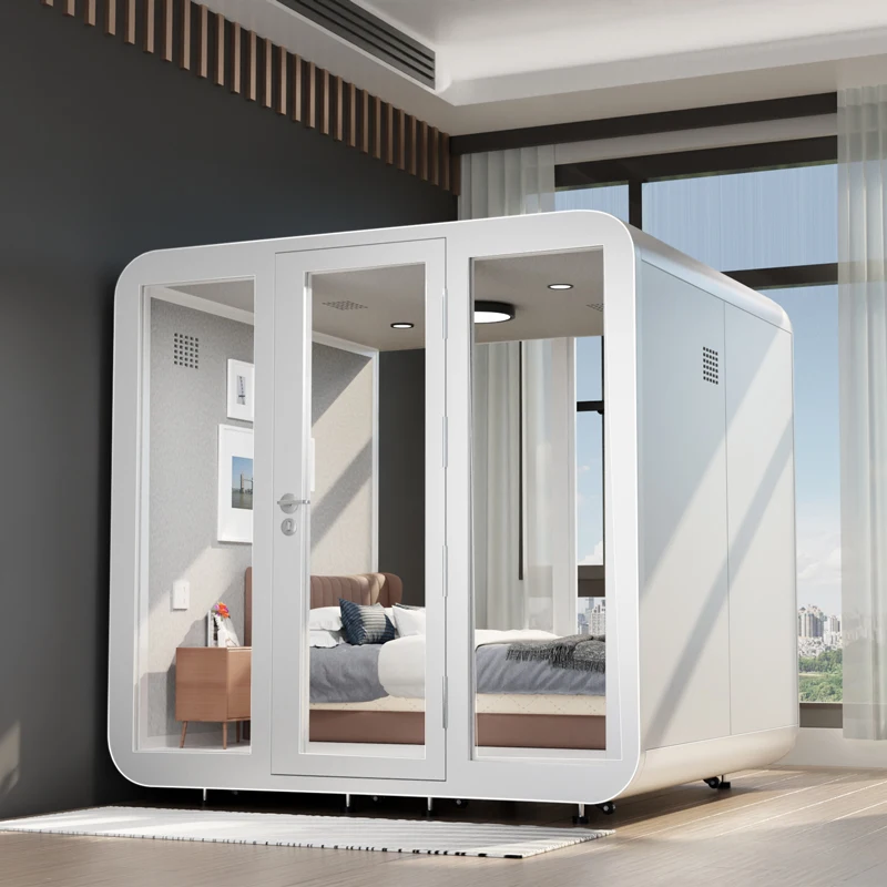 Soundproof room Mobile sleeping compartment Piano learning cabin Singing soundproof sleeping compartment Phone booth
Soundproof room Mobile sleeping compartment Piano learning cabin Singing soundproof sleeping compartment Phone booth