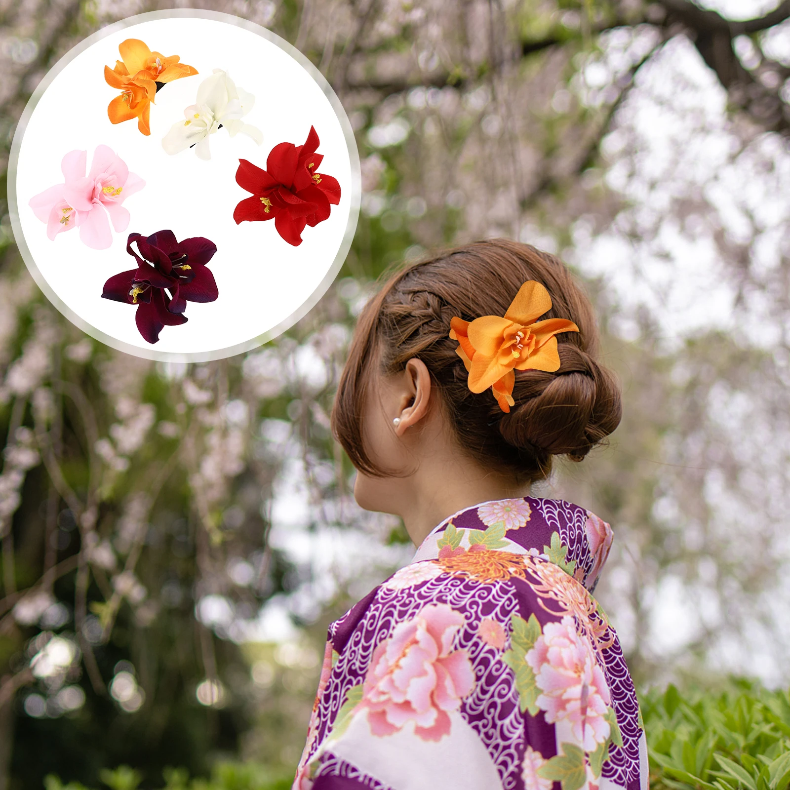 5pcs Women Hairpin chid Hair Clip Pink Tulip Accessories for Girls Women Hawaii Hawaii Girl Hair Pin Party Flower Hairpin
5pcs Women Hairpin chid Hair Clip Pink Tulip Accessories for Girls Women Hawaii Hawaii Girl Hair Pin Party Flower Hairpin