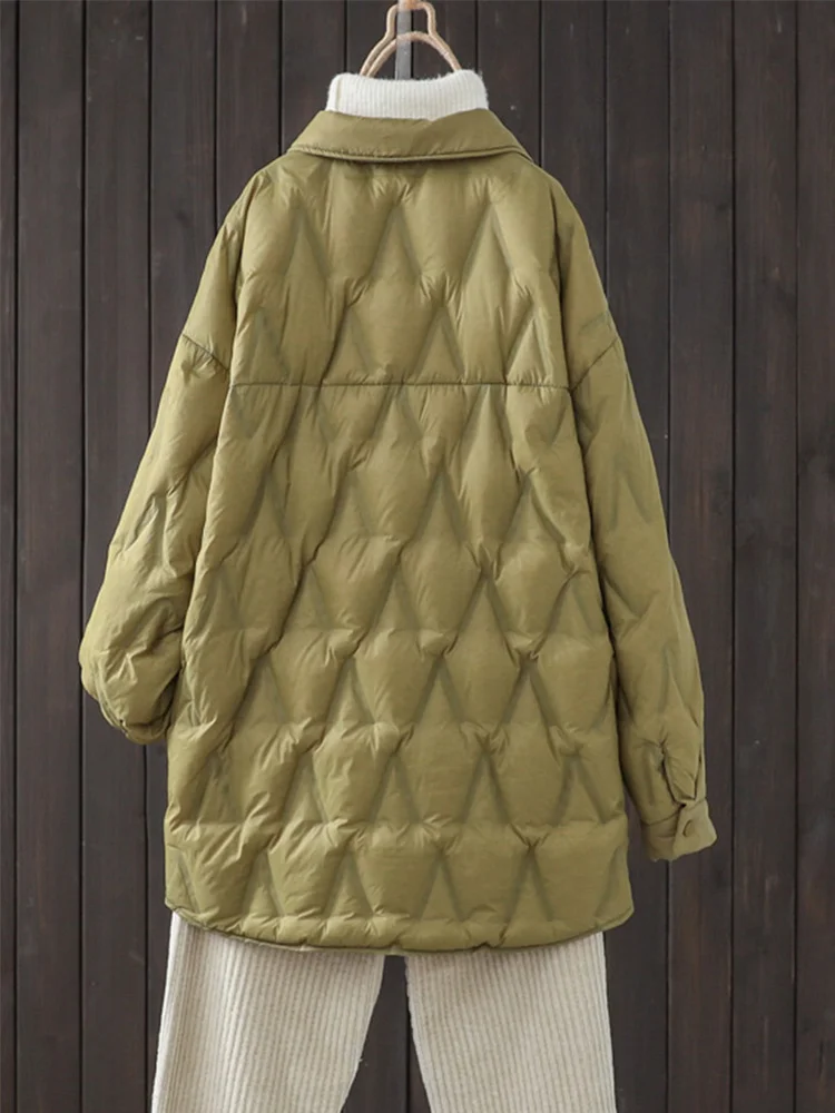 Duck 2023 New Winter Women 90% White Down Coat Female Single Breasted Puffer Jacket Casual Loose Ultra Light Outwear
Duck 2023 New Winter Women 90% White Down Coat Female Single Breasted Puffer Jacket Casual Loose Ultra Light Outwear