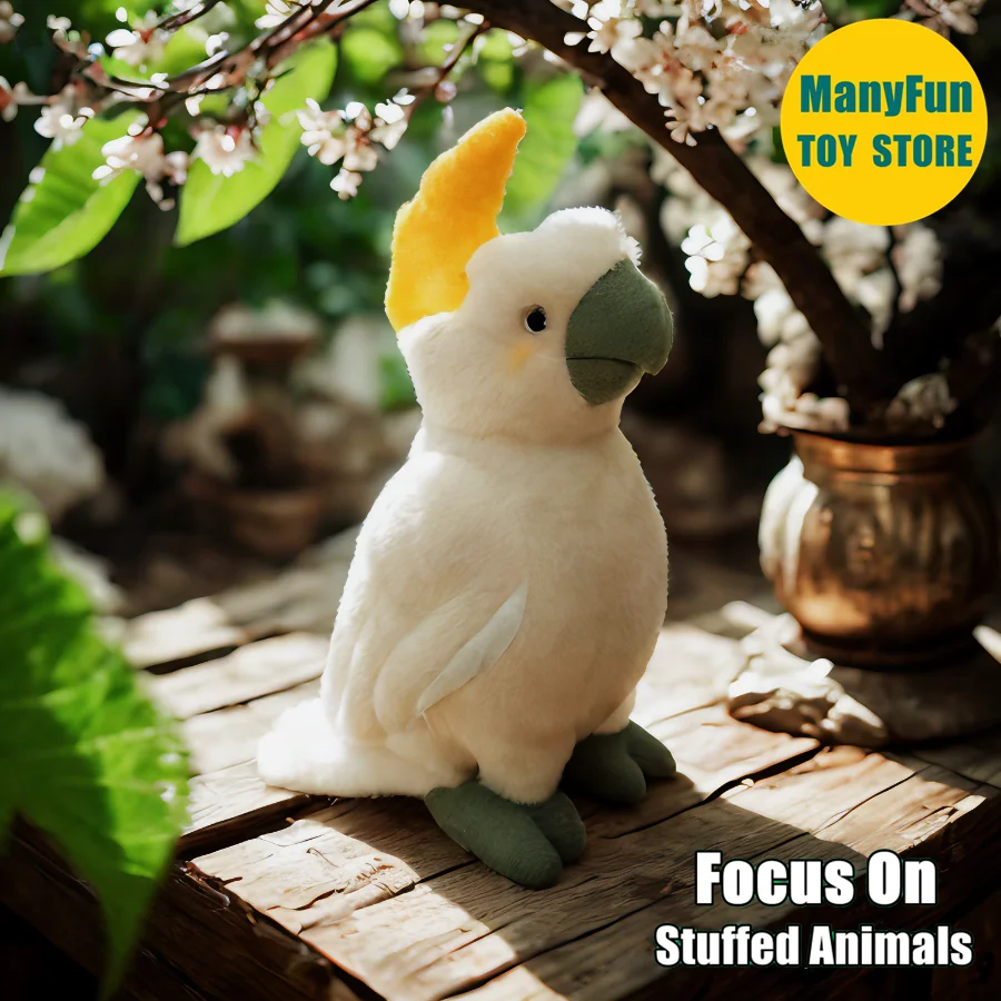Cockatoo Plush Toy - Realistic Crested Parrot Stuffed Animal, Lifelike Macaw Plushie, Cockatoo Simulation Doll Gift
Cockatoo Plush Toy - Realistic Crested Parrot Stuffed Animal, Lifelike Macaw Plushie, Cockatoo Simulation Doll Gift