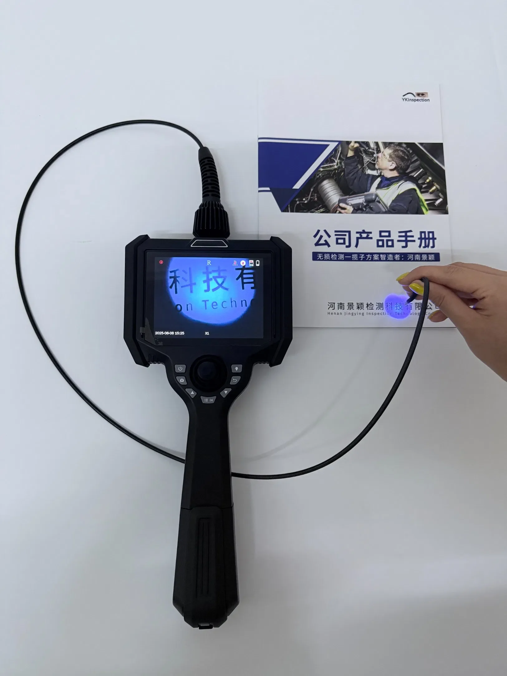 Industrial 5.0 Inch Monitor UV Light Endoscope 360° Joystick Rotation 1 M Probe Tube 6mm Diameter Lens Supports SD Analog Camera
Industrial 5.0 Inch Monitor UV Light Endoscope 360° Joystick Rotation 1 M Probe Tube 6mm Diameter Lens Supports SD Analog Camera