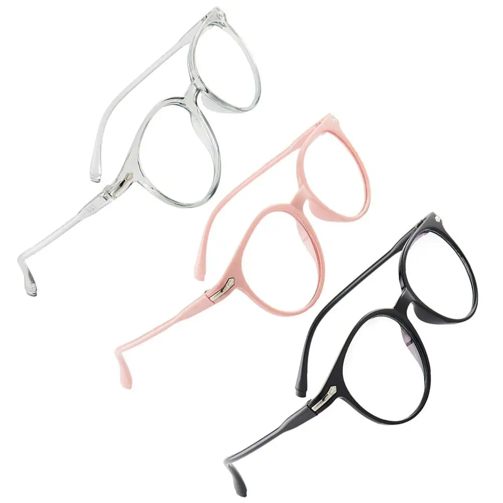 3 Pcs Light Glasses Bright Black Pink Grey Frames PC Material Durable Gaming Reading Eyeglasses Blocking
3 Pcs Light Glasses Bright Black Pink Grey Frames PC Material Durable Gaming Reading Eyeglasses Blocking