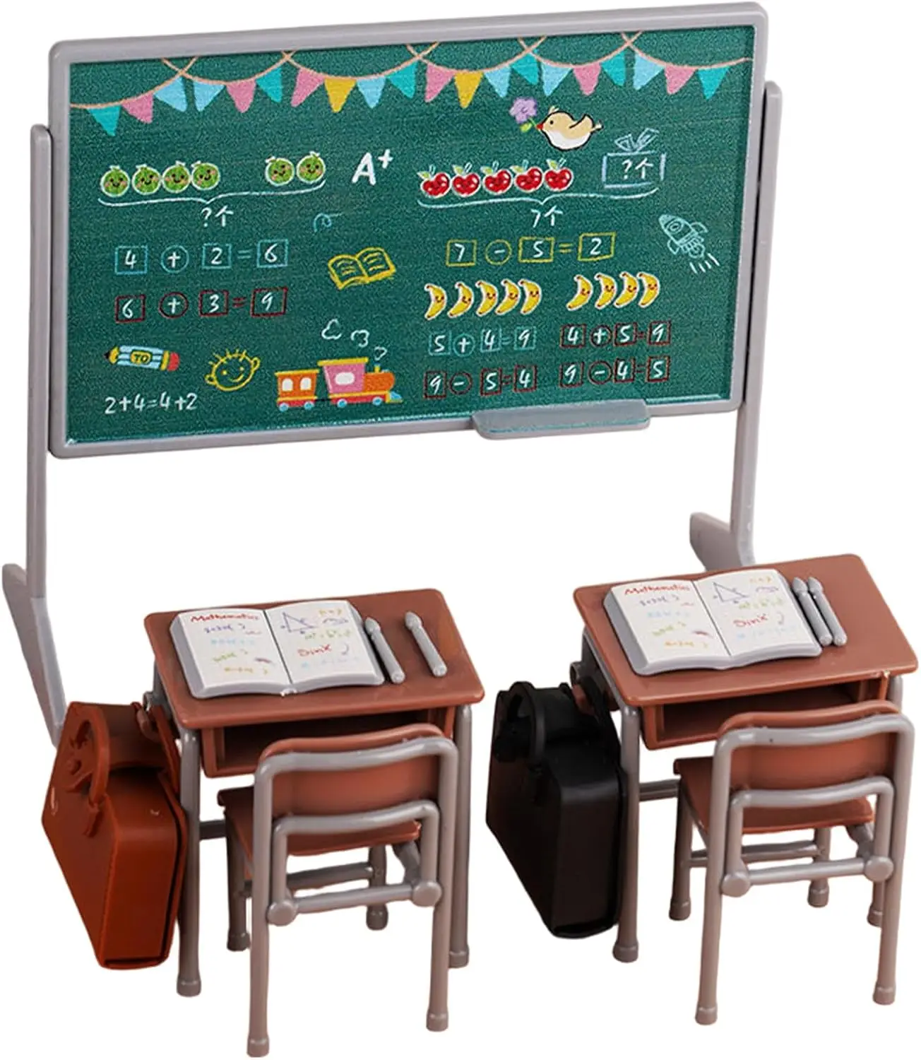 13pcs Mini School Supplies Set for Dollhouse Classroom - Desk, Chair, Blackboard, Books
13pcs Mini School Supplies Set for Dollhouse Classroom - Desk, Chair, Blackboard, Books