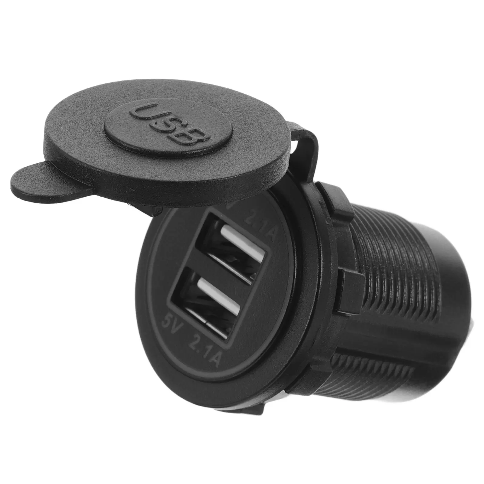 Dual USB Waterproof Charger Motorcycle Car Boat Rv Phone Fast Charger Outdoor Adventure USB Ports Night Visible
Dual USB Waterproof Charger Motorcycle Car Boat Rv Phone Fast Charger Outdoor Adventure USB Ports Night Visible